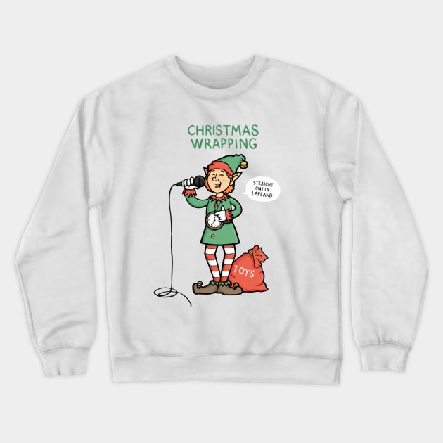 Christmas Wrapping Crewneck Sweatshirt by CarlBatterbee